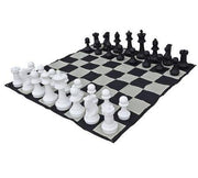 Extra Large Garden Chess Pieces with Board - 25 in. King