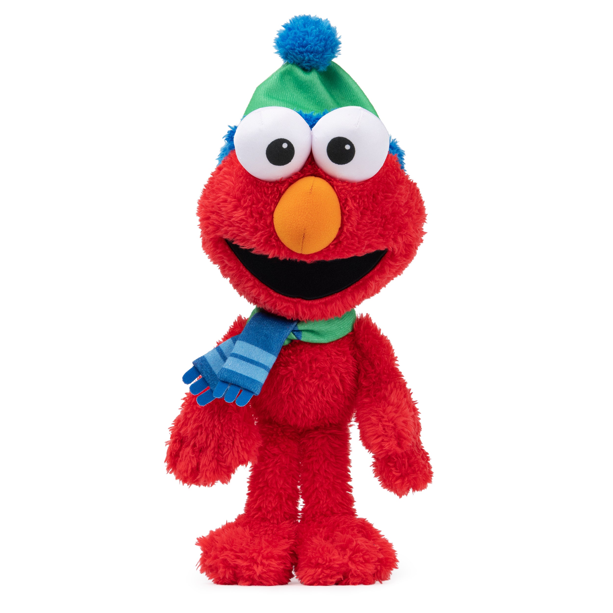 GUND Sesame Street Official Elmo Nutcracker Muppet Plush, Premium Plush Toy for Ages 1 & Up, Red, 13”