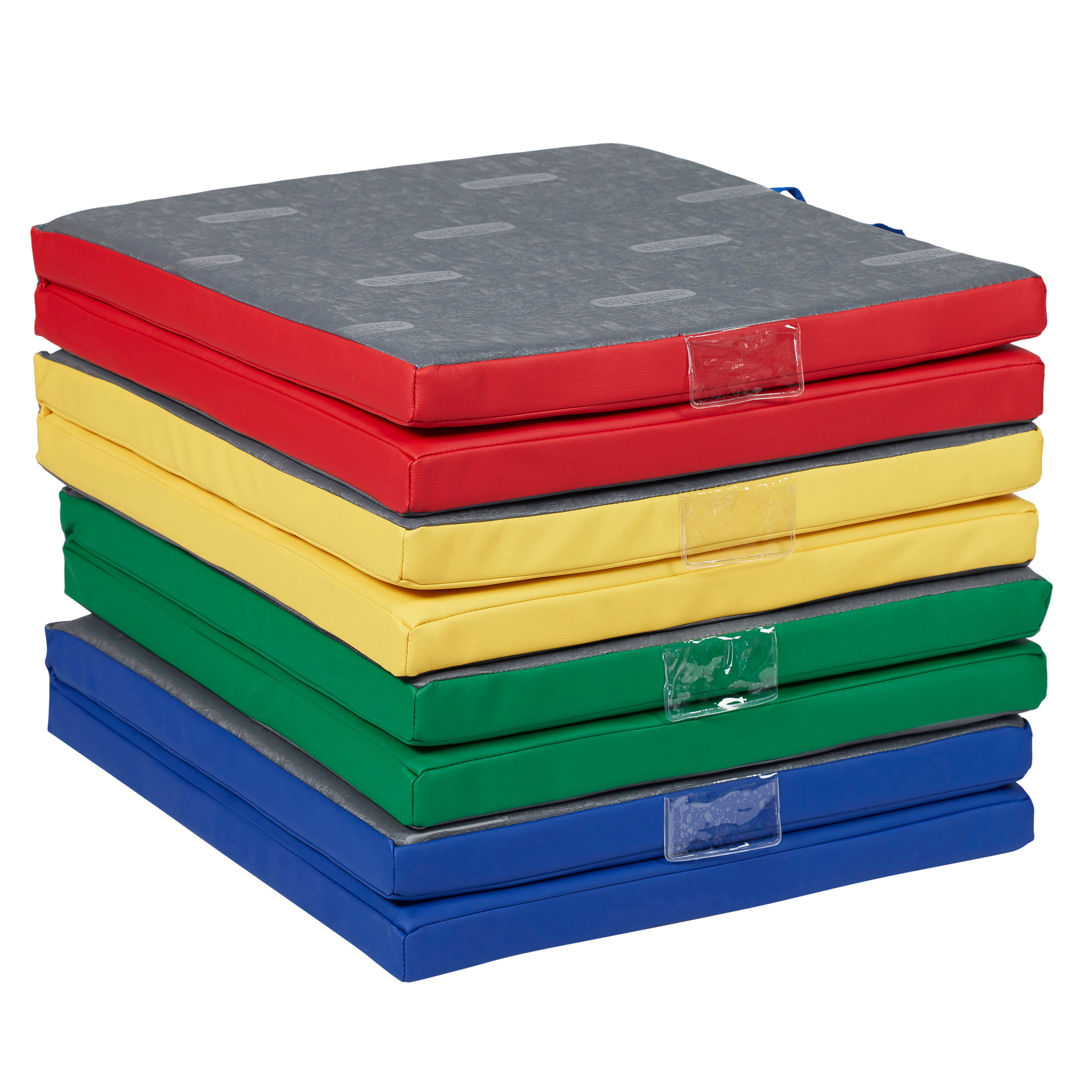 SoftScape Two-Fold Rest Mats, 4-Piece - Assorted