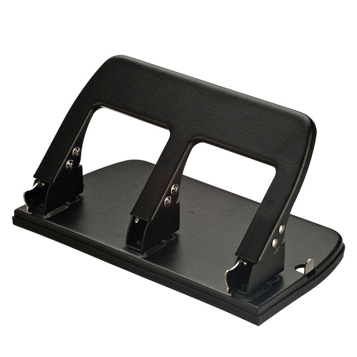 Medium Heavy Duty 3 Hole Punch, Ergonomic Handle, 30 Sheet Capacity