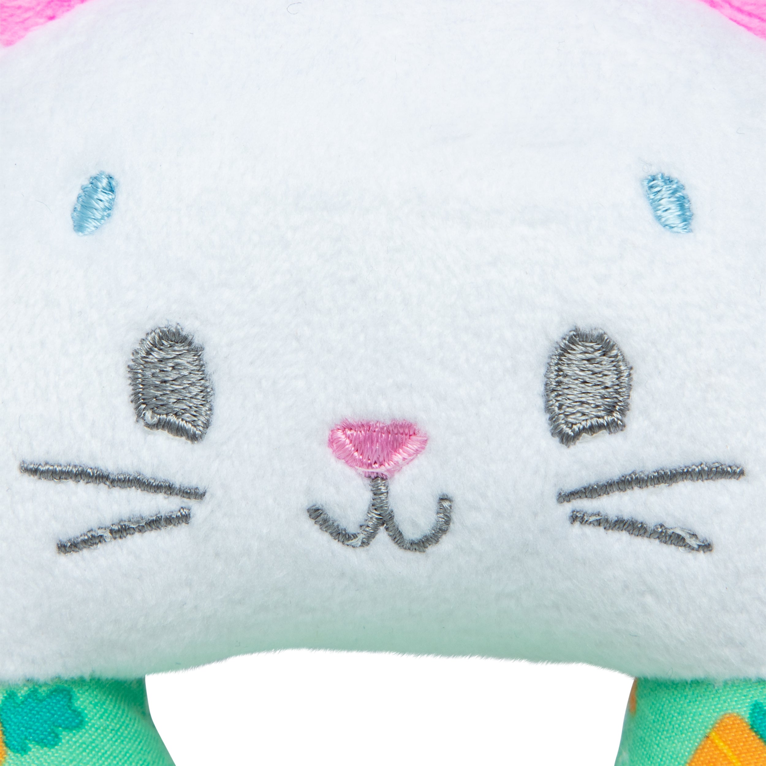 Ms. Rachel Official Hop Little Bunnies Soft Rattle Toy, Baby Teething Toys with Plush Bunny Cover, Toddler Toys for Girls & Boys for Ages 3 Months to 1+