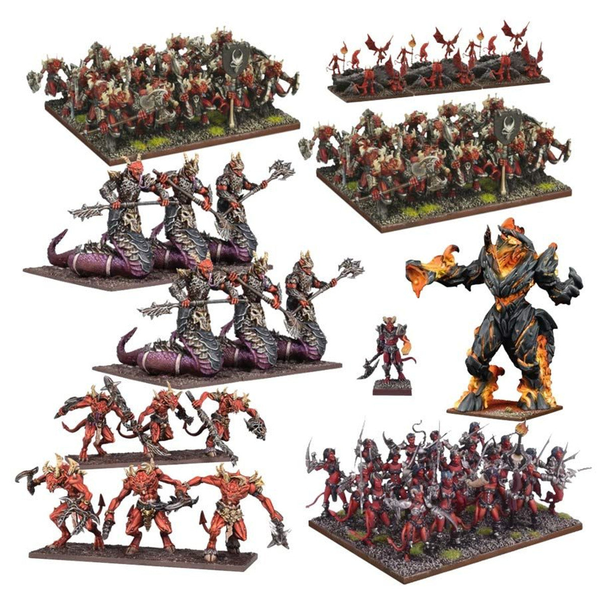 Kings of War 3rd Edition: Forces of the Abyss Mega Army
