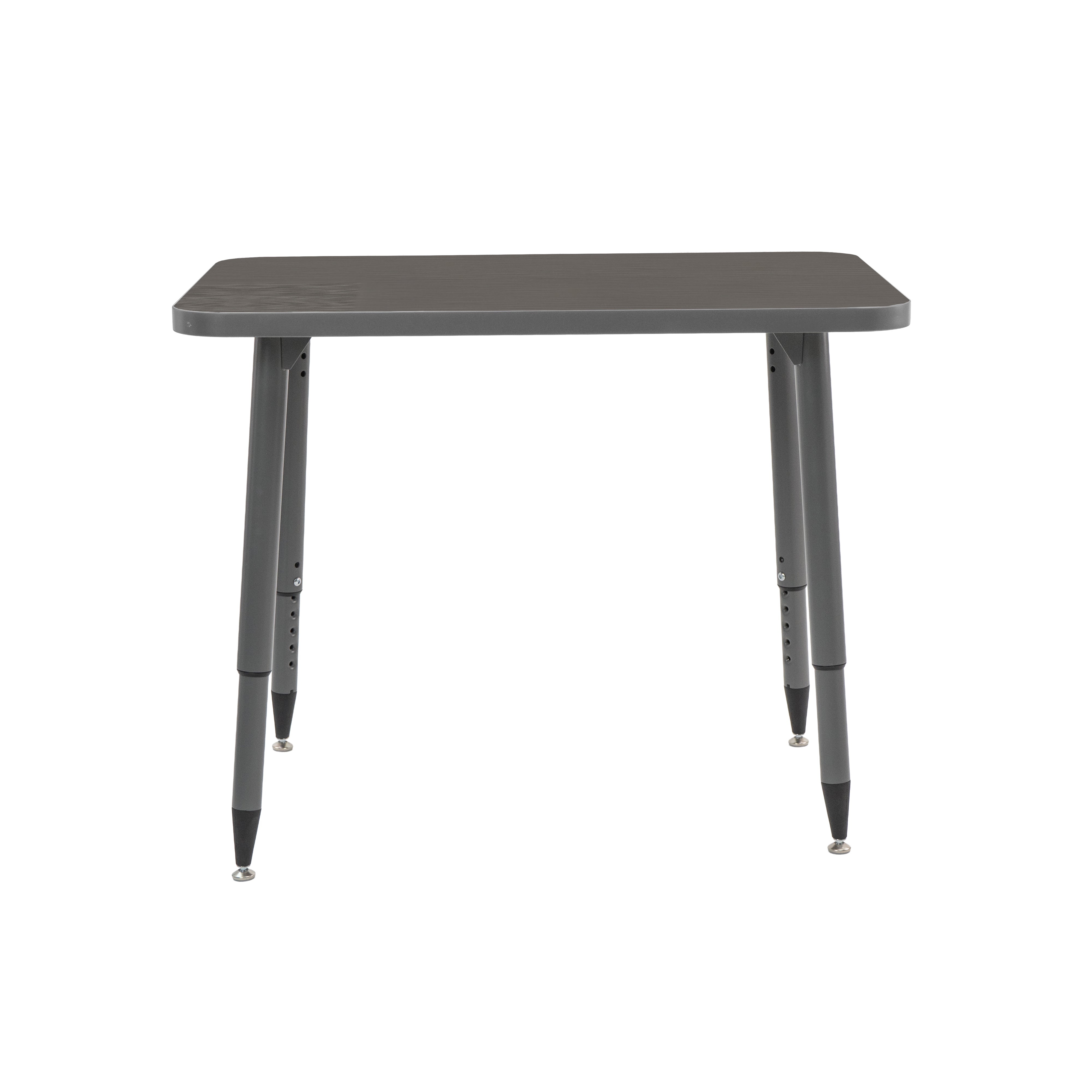 Adapte 24" x 36" Rectangle Thermofused Activity Table with Adjustable Tapered Legs - Cosmic Strandz/North Sea