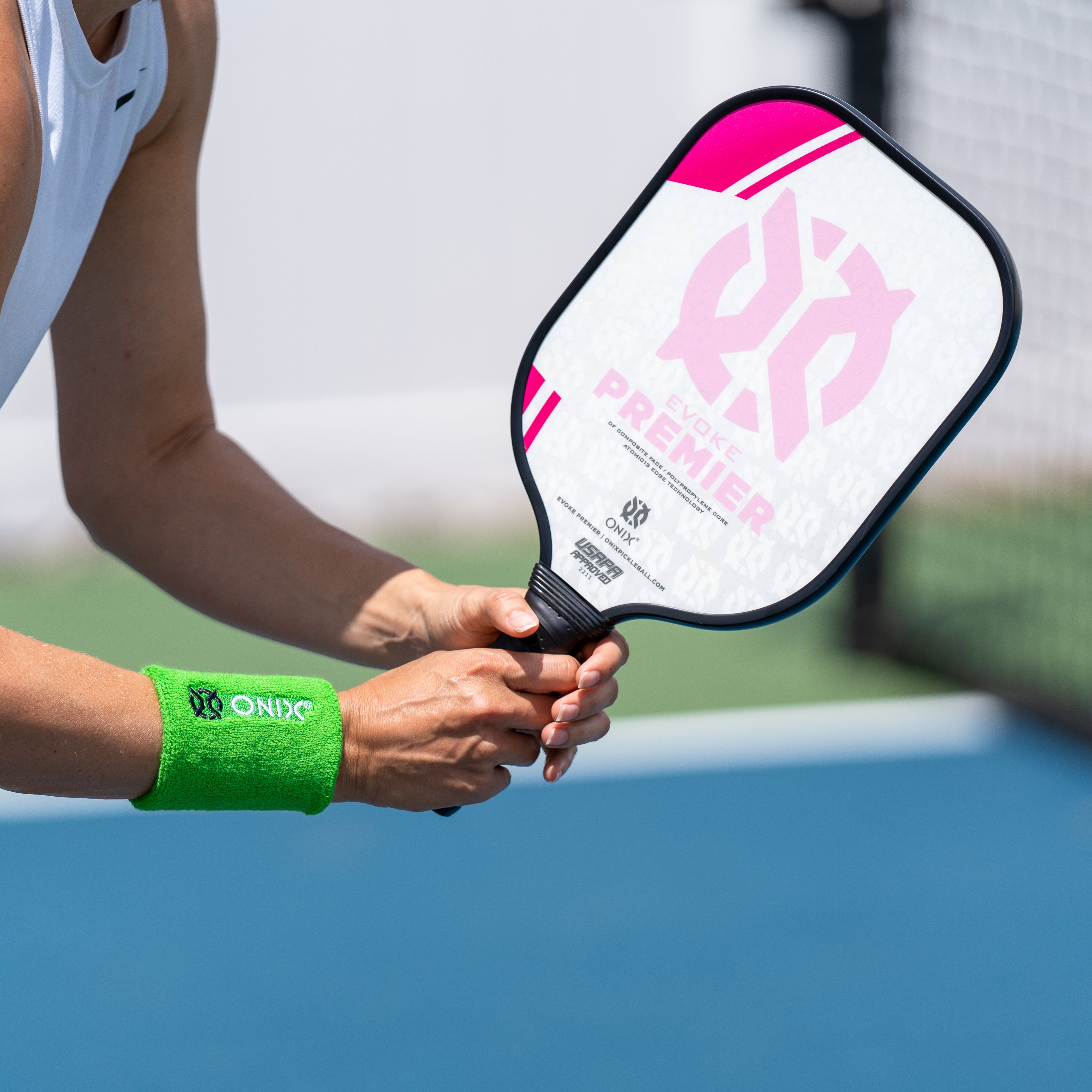 ONIX Pickleball Sweat Absorption Wristband - Green
