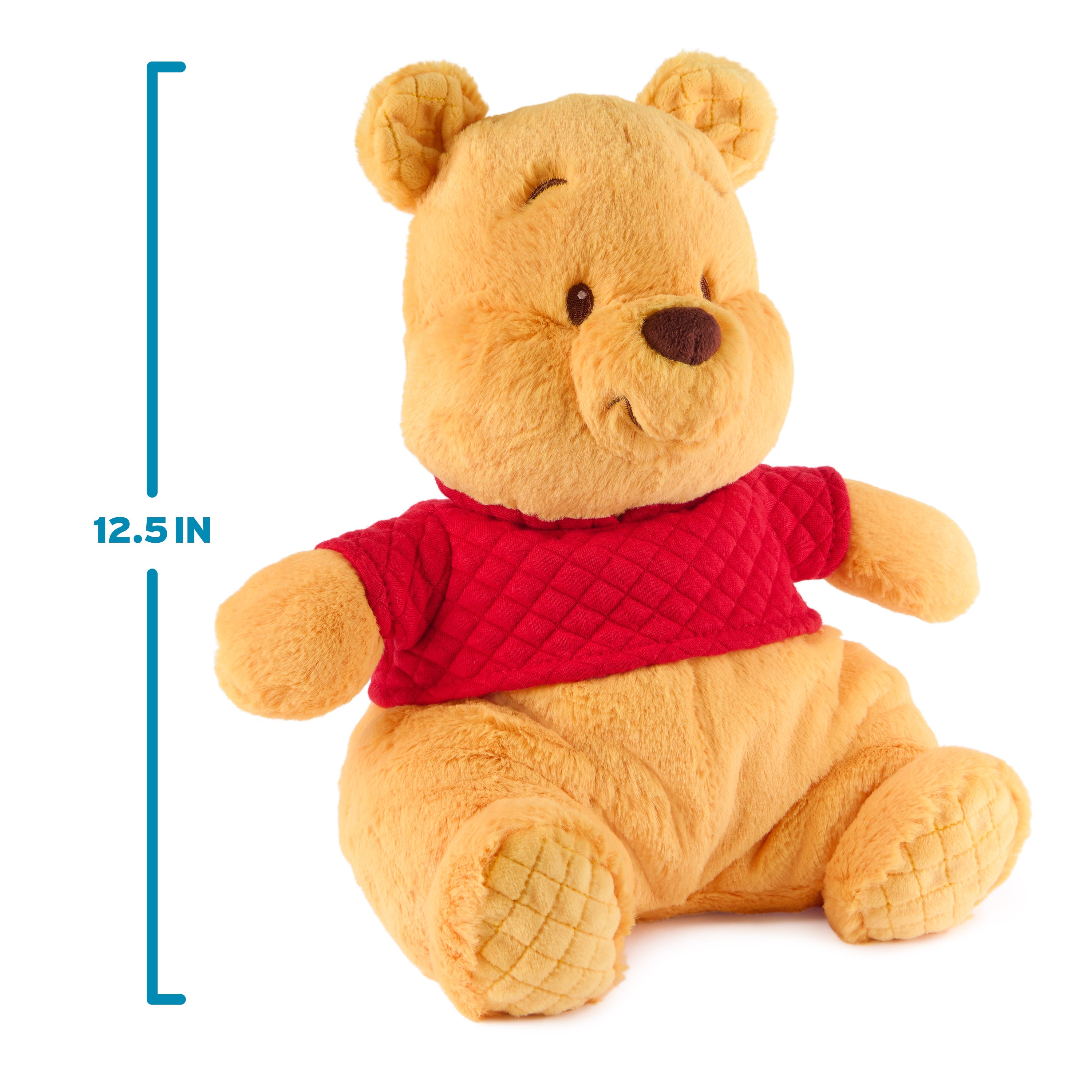 GUND Disney Official Winnie the Pooh Oh So Snuggly Plush, Teddy Bear Stuffed Animal for Babies and Infants, Yellow, 12.5”