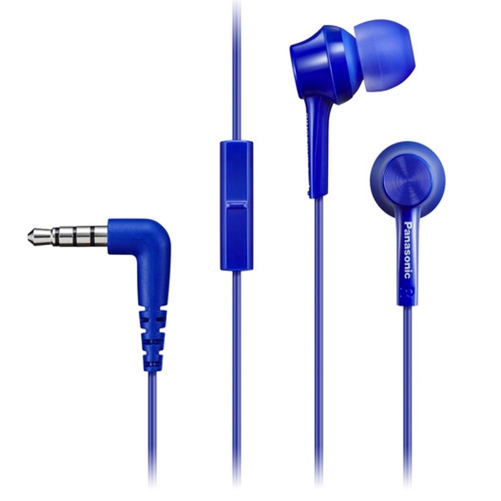 Panasonic Canal Type in-Ear Headphones - Blue