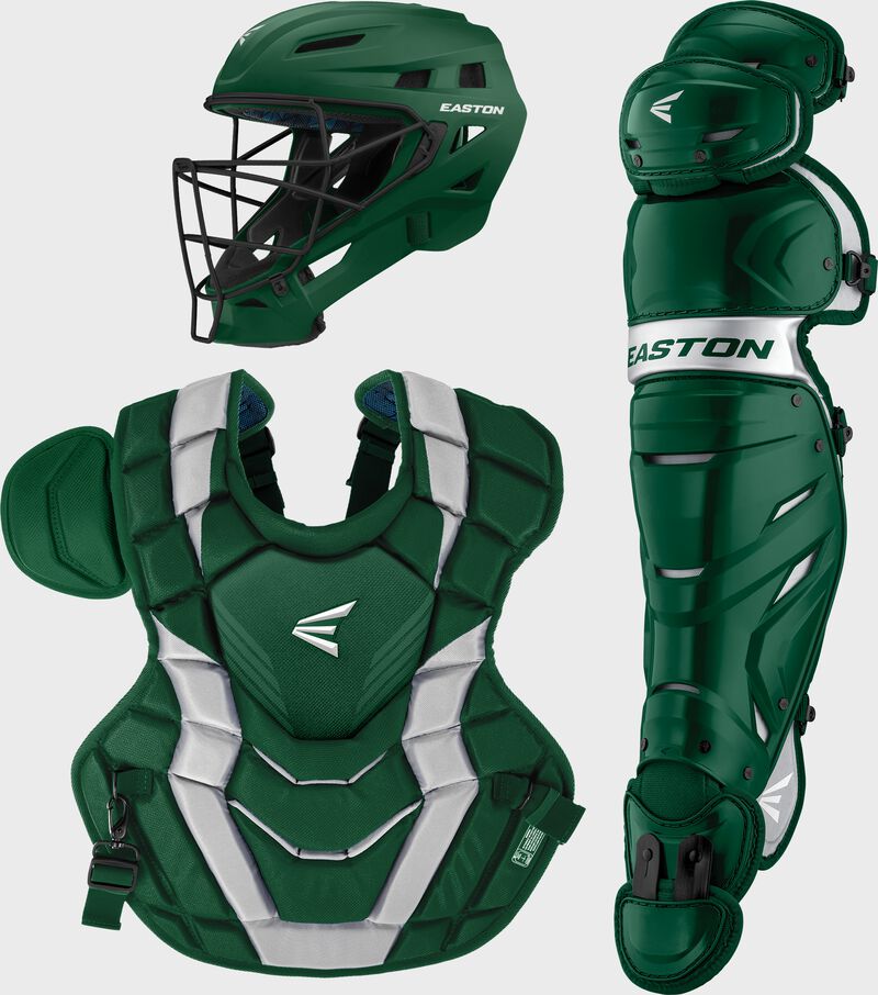 Easton Elite X Adult Catchers Box Set - Dark Green