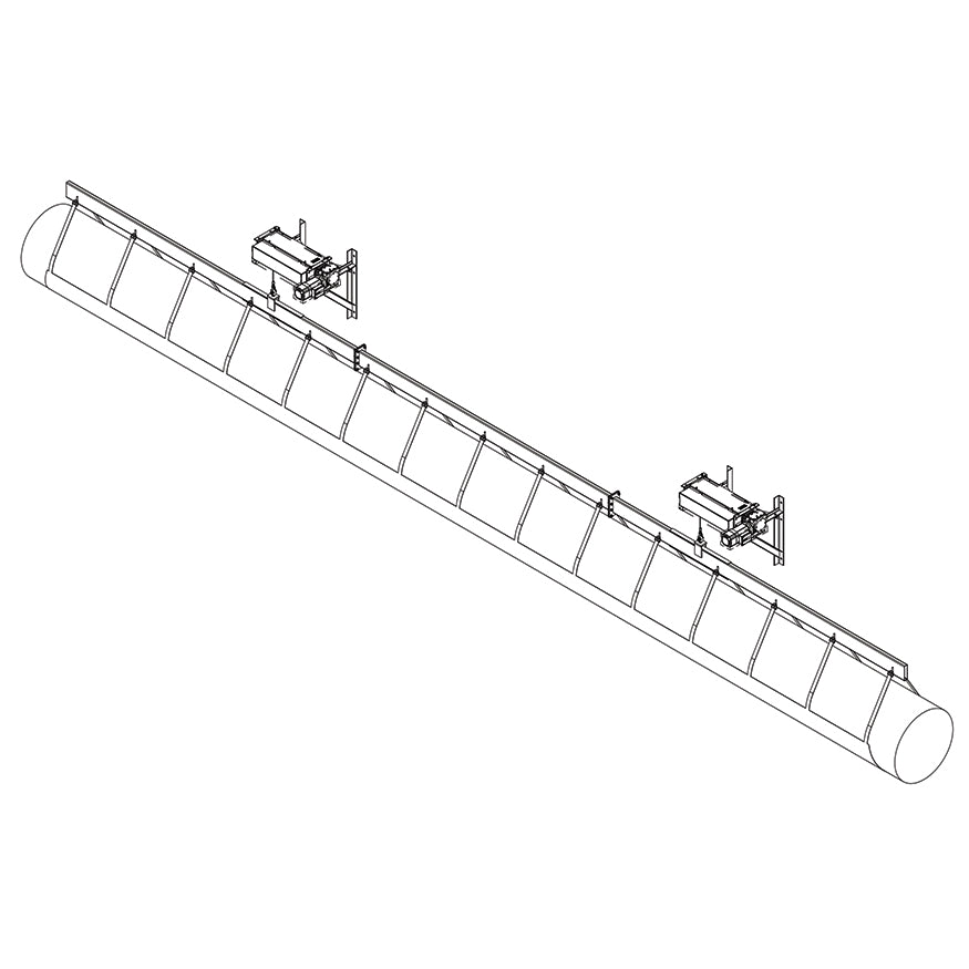 Securelift  Wrestling Mat Storage Systems (Single Wall-Mounted)