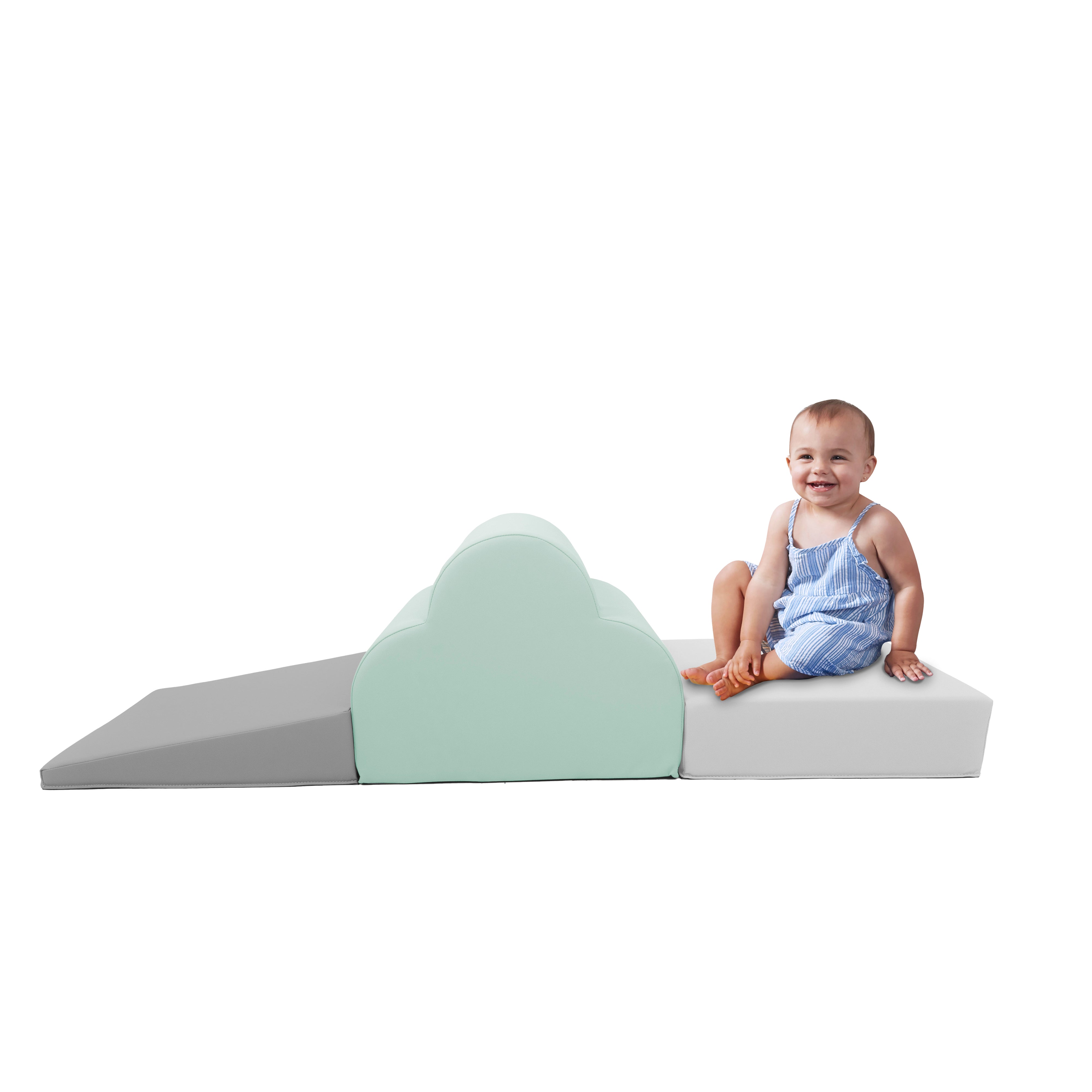 SoftScape Cloud Play Climber, 3-Piece Set - Glacier