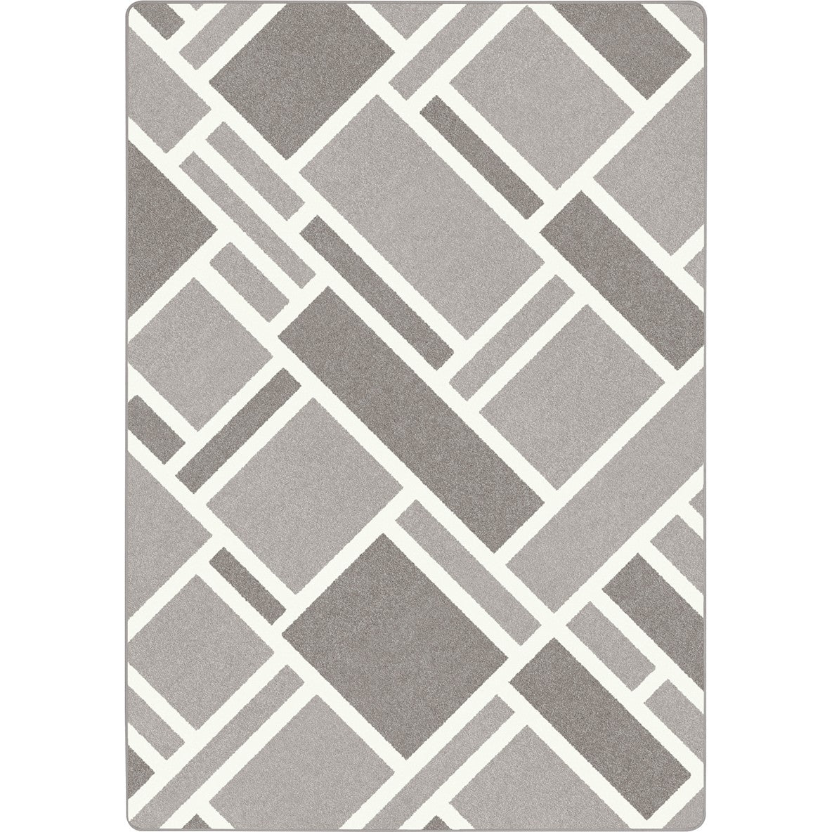Midas 10'9" x 13'2" area rug in color Morning Fog