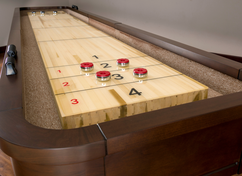 American Heritage® Milan Shuffleboard Table 14', Navajo