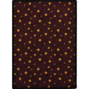 Milky Way 3'10" x 5'4" area rug in color Burgundy