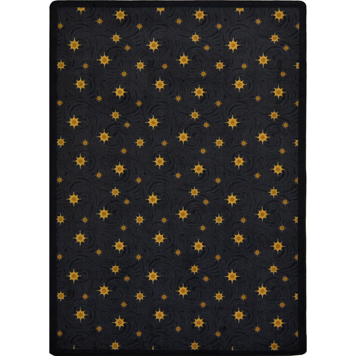 Milky Way 5'4" x 7'8" area rug in color Charcoal