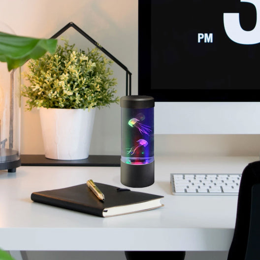Desktop Jellyfish Lamp (8.75" H x 3.75" W x 3.75" L)