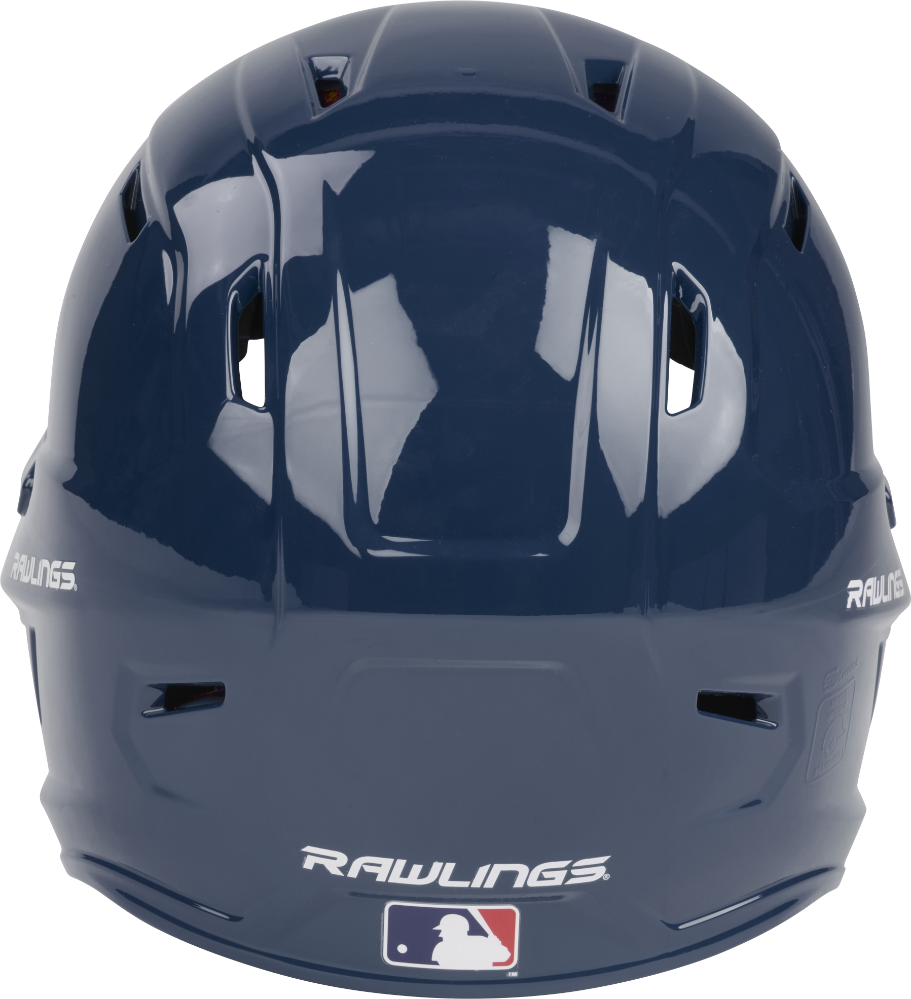 Rawlings Mach Gloss Junior Baseball Helmet - Navy