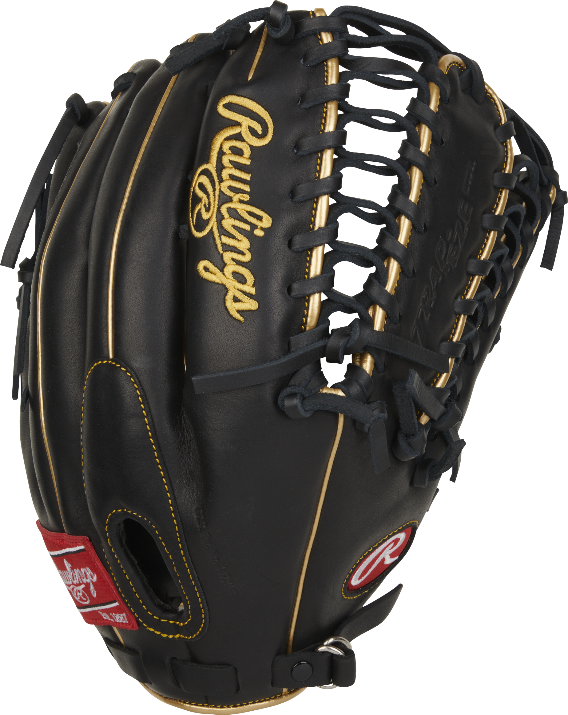 Rawlings R9 Baseball Series 12.75-Inch Baseball Glove  - Right Hand Thrower - Black