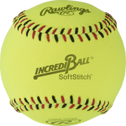 Rawlings Incredi-Ball 11-Inch Yellow Softstitch Softballs - Dz