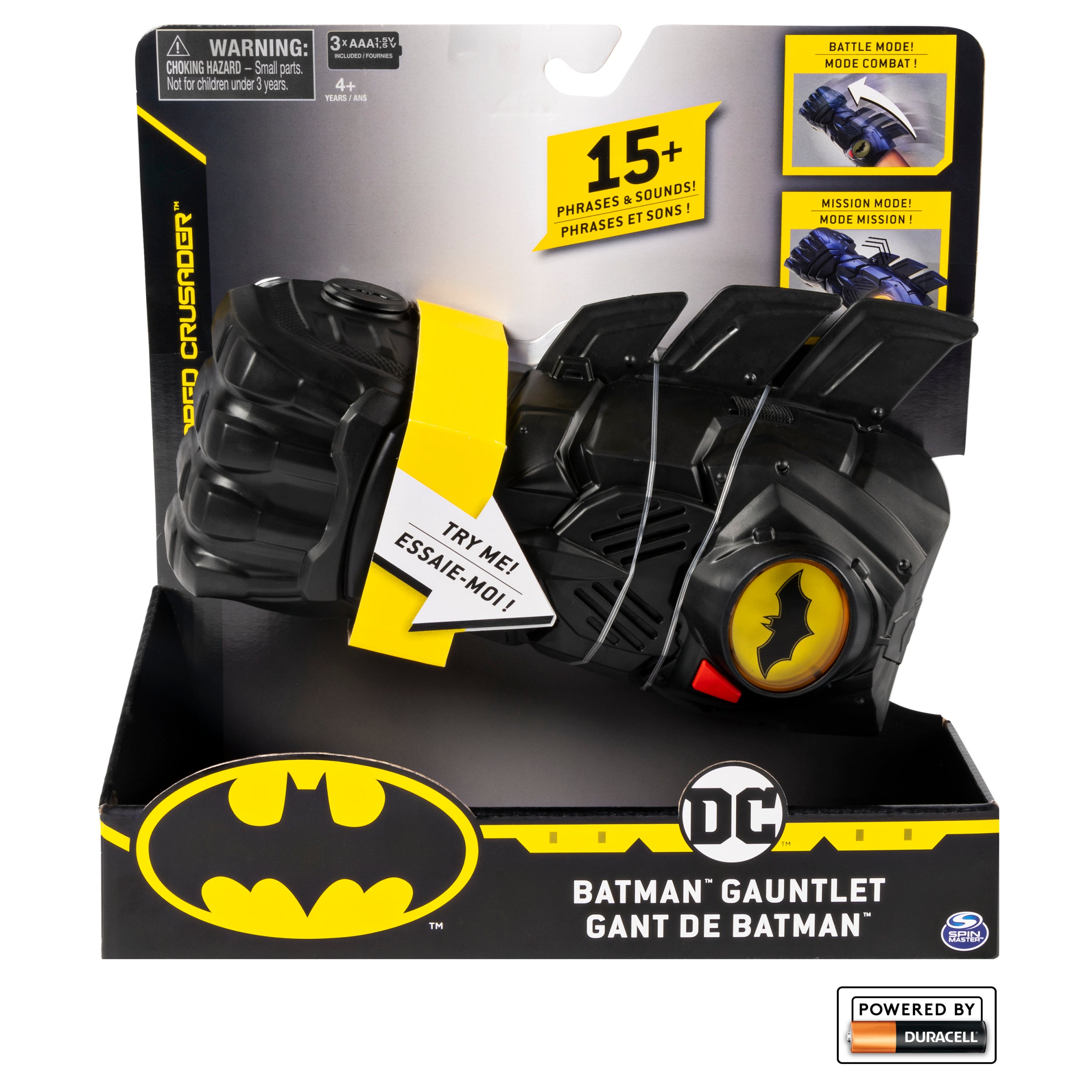 BATMAN, Interactive Gauntlet with Over 15 Phrases and Sounds, Kids Toys for Boys Aged 4 and Up