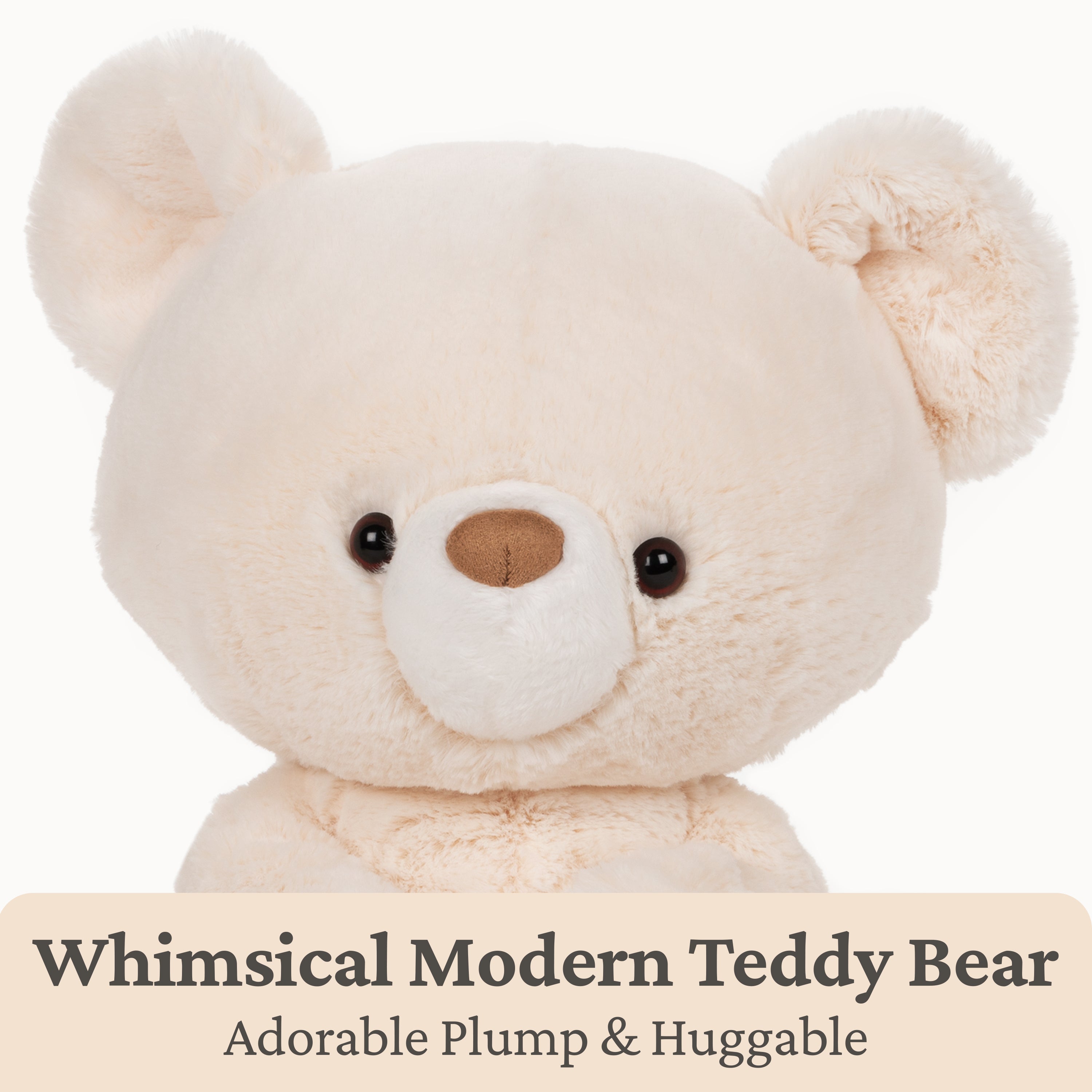 GUND Kai Teddy Bear, Premium Plush Toy Stuffed Animal for Ages 1 & Up, Vanilla/Cream, 12"