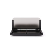 Element Horizontal Changing Station w/ Stainless Backsplash - Black