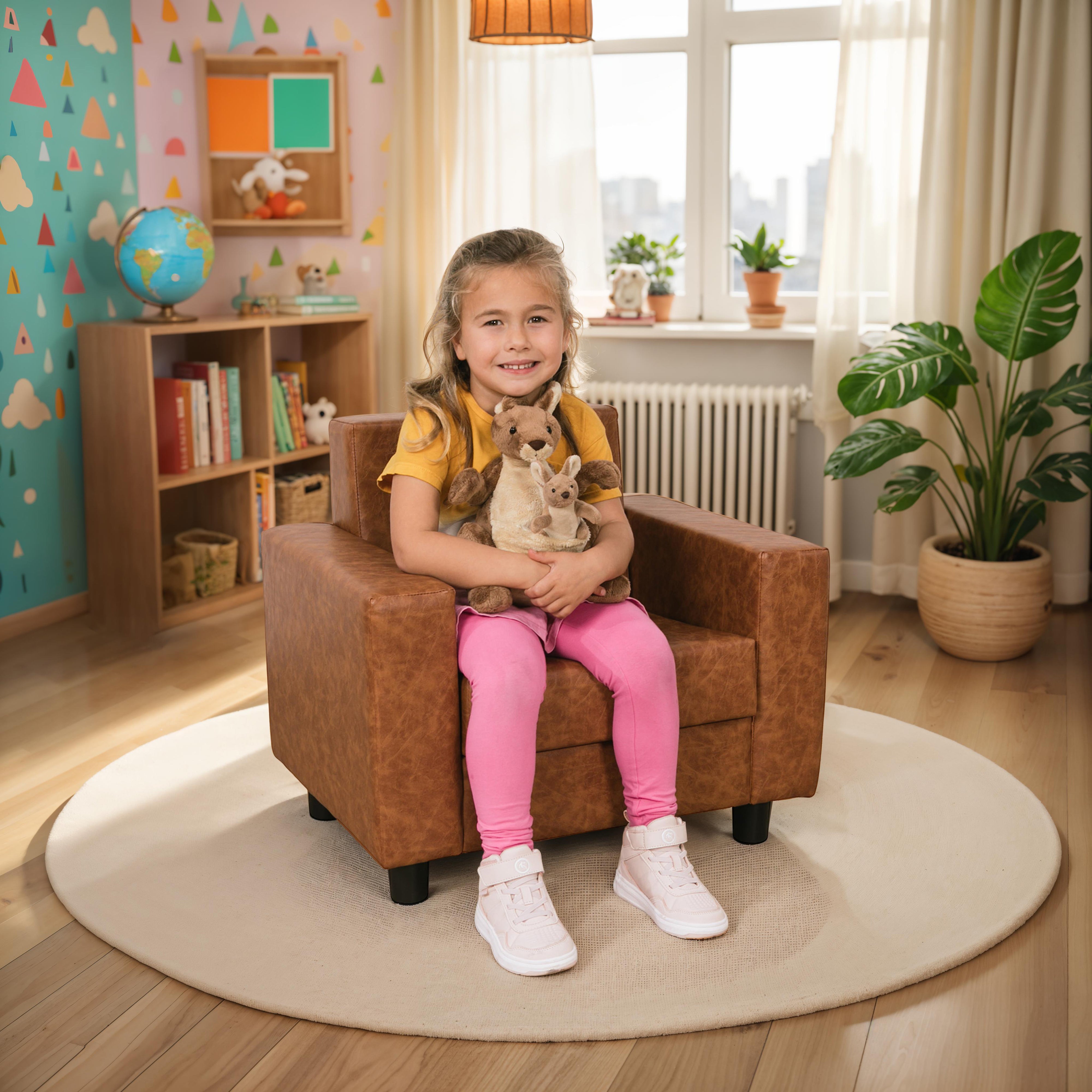 Rustic Inspired Playtime Classic Chair - Hazelnut