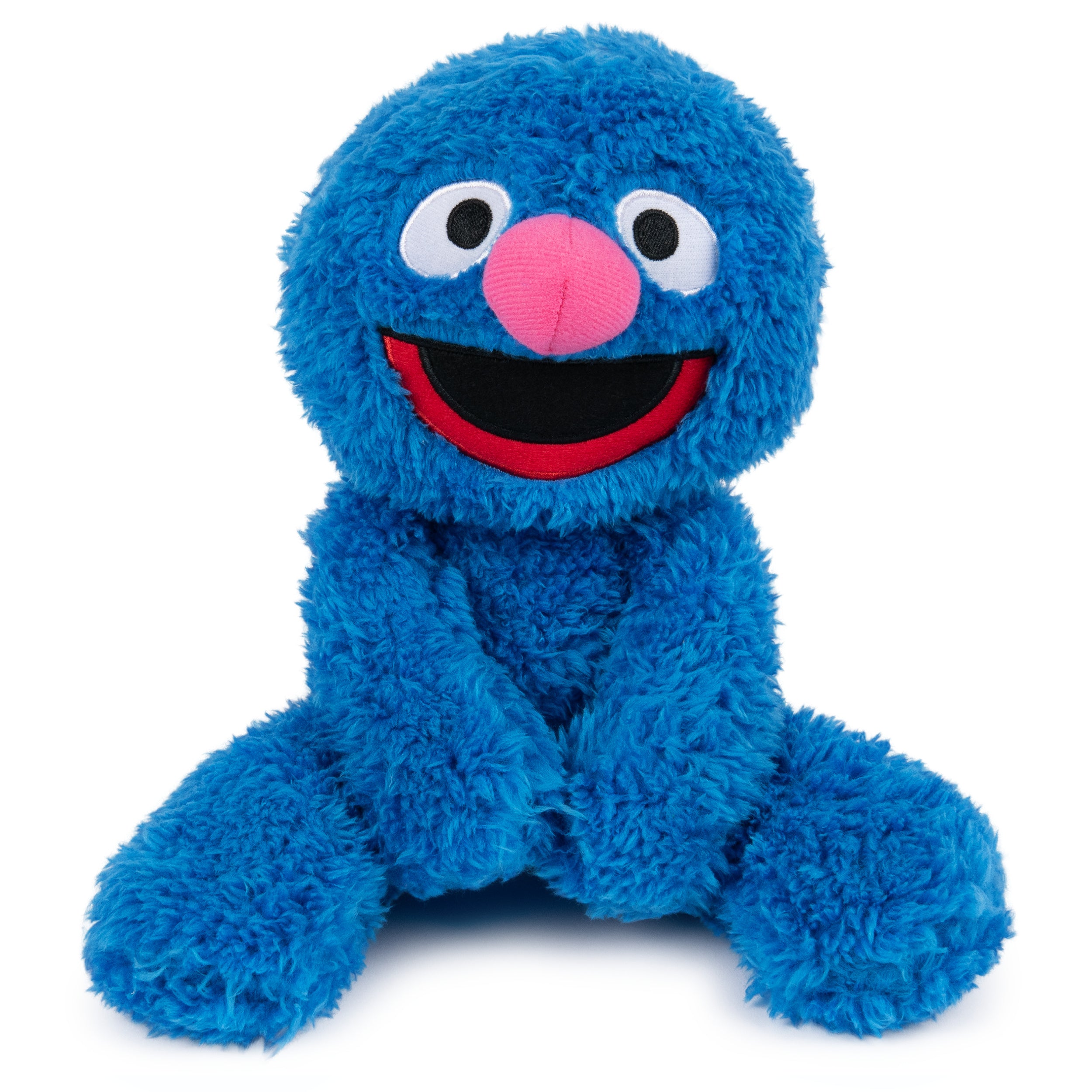 GUND Sesame Street Official Grover Take Along Buddy Plush, Premium Plush Toy for Ages 1 & Up, Blue, 13”
