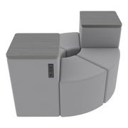 Pro Series Recharge Link Hub, 6-Piece Set - Gray/Cosmic Strandz