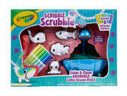 Crayola Scribble Scrubbie Pets Blue Lagoon Playset, Ocean Animals, Gift, Ages 3, 4, 5, 6