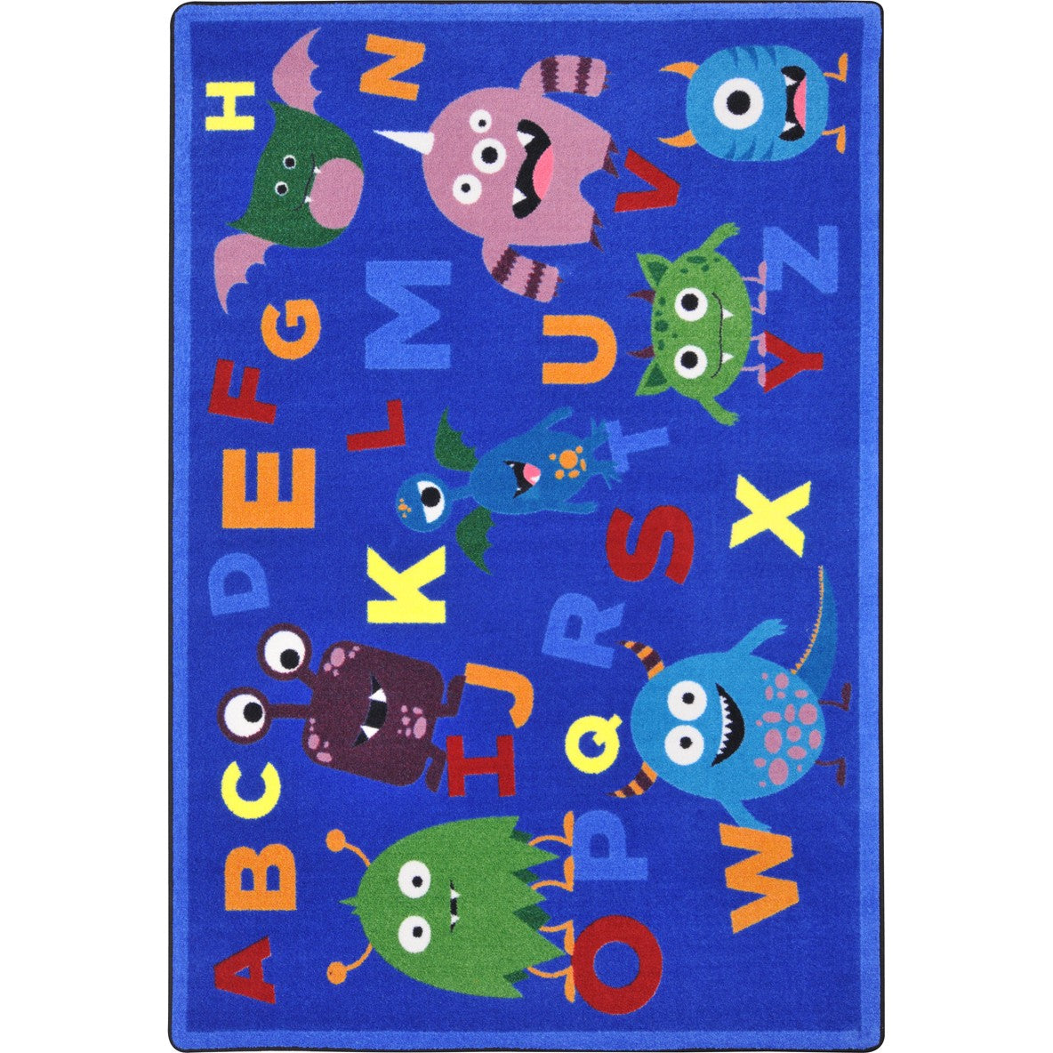Monster Mash 10'9" x 13'2" area rug in color Multi