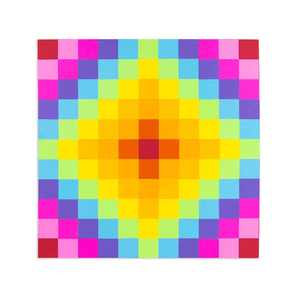 Mosaic 1.5" Squares Cardstock - 2000, 200 ea. of 10 Colors