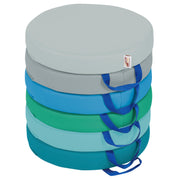 SoftZone Round Floor Cushion with Handle 6-Piece - Contemporary