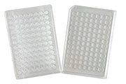 Microplate with 96 Wells and Lid, Clear Polystyrene, Case of 200