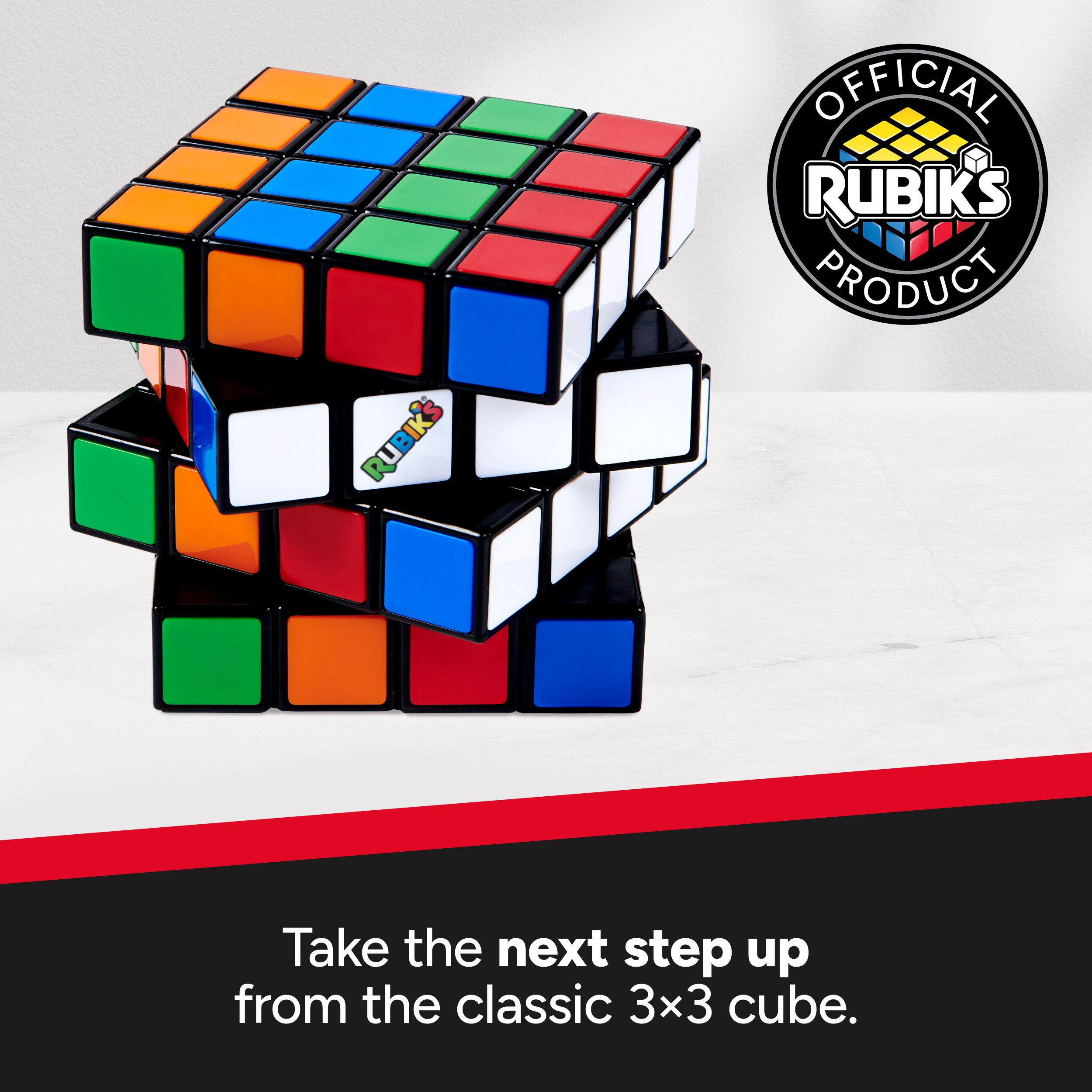 Rubik’s Cube, The Official 4x4 Rubik's Cube, Problem-Solving Brain Teaser, Classic Color-Matching Puzzle, Fidget Toy, Sensory Puzzle for Adults, Teens, Kids, for Ages 8 & Up
