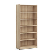 OfficeSource Laminate Bookcase - 6 Shelves - American Elm