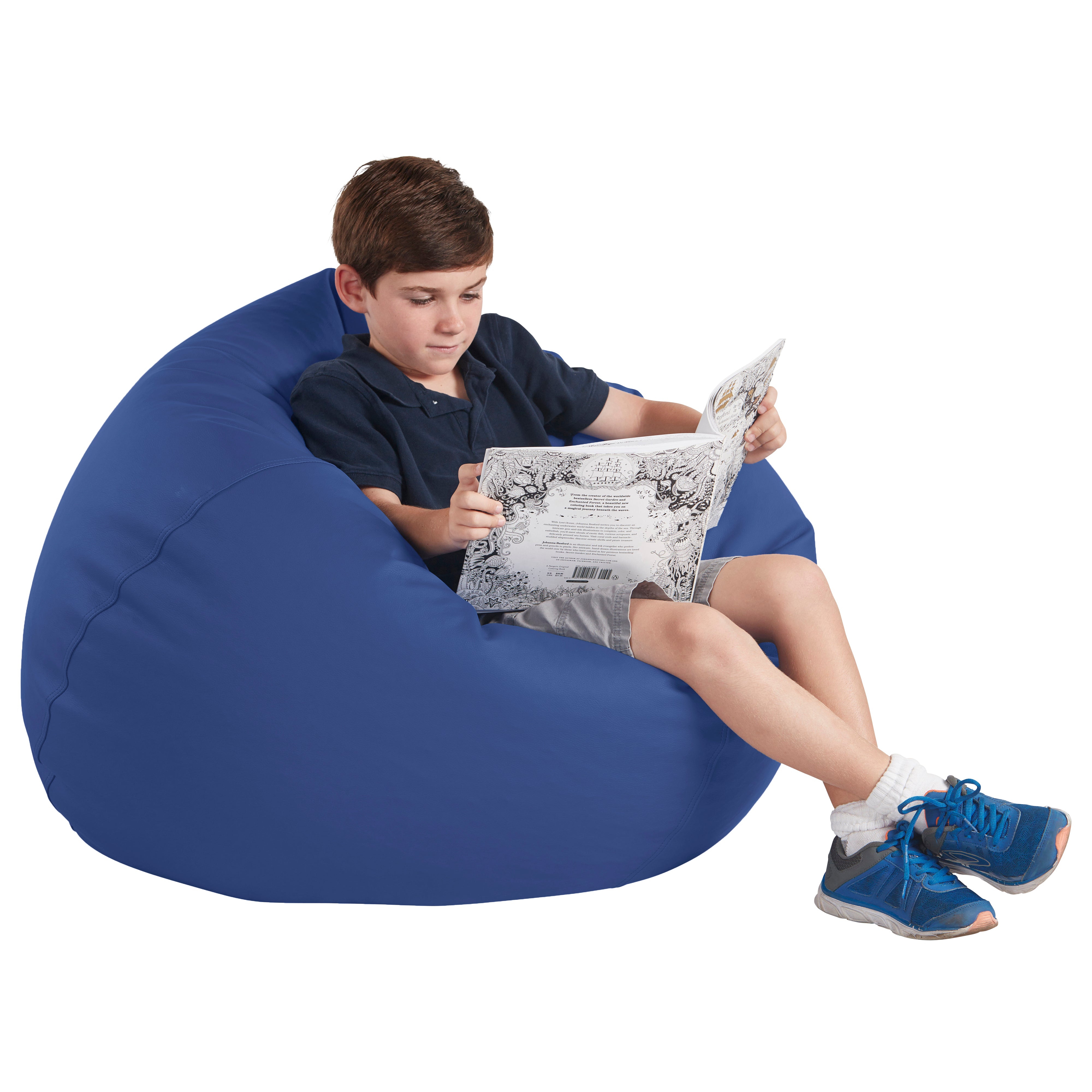 SoftScape Classic 35" Standard Bean Bag - Navy