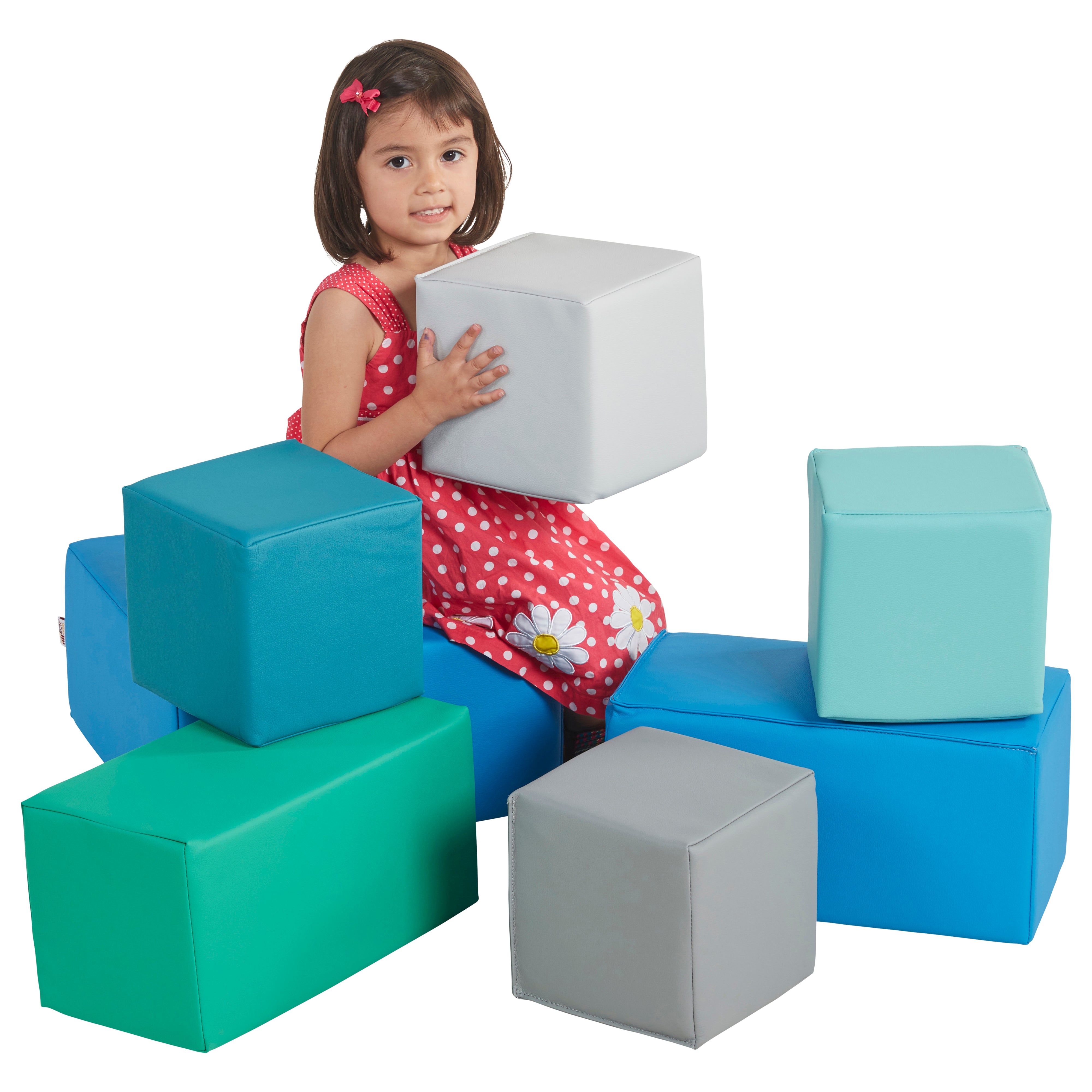 SoftZone Big Foam Blocks 7-Piece - Contemporary