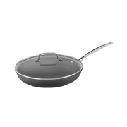 Chef's Classic™ 12" Nonstick Hard Anodized Skillet with Glass Cover