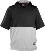 Rawlings Adult Colorsync Performance Short Sleeve Hoodie - Small - Black