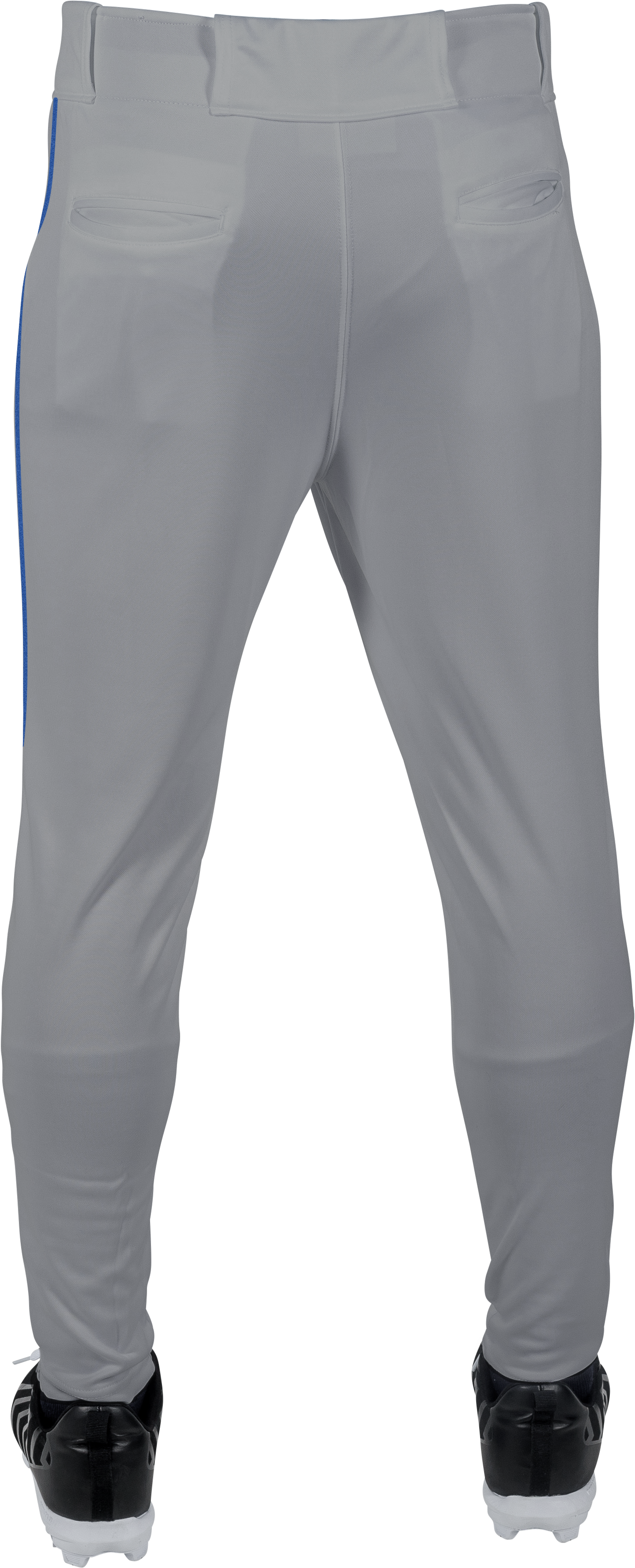 Rawlings Adult Launch Piped Pro Taper Fit Pant  - Small - Blue Gray/Royal
