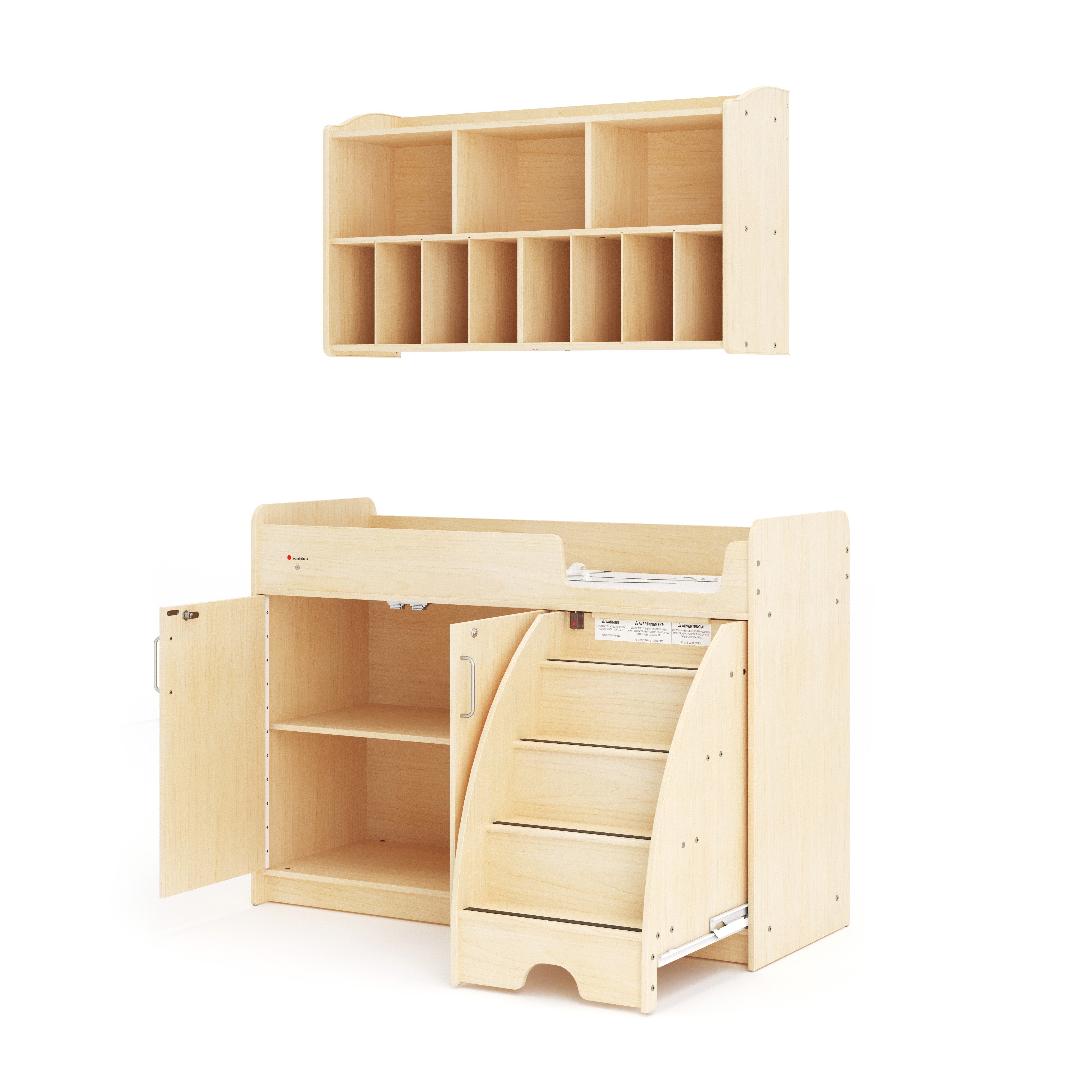 SafeStep Changing Table Right Stairs