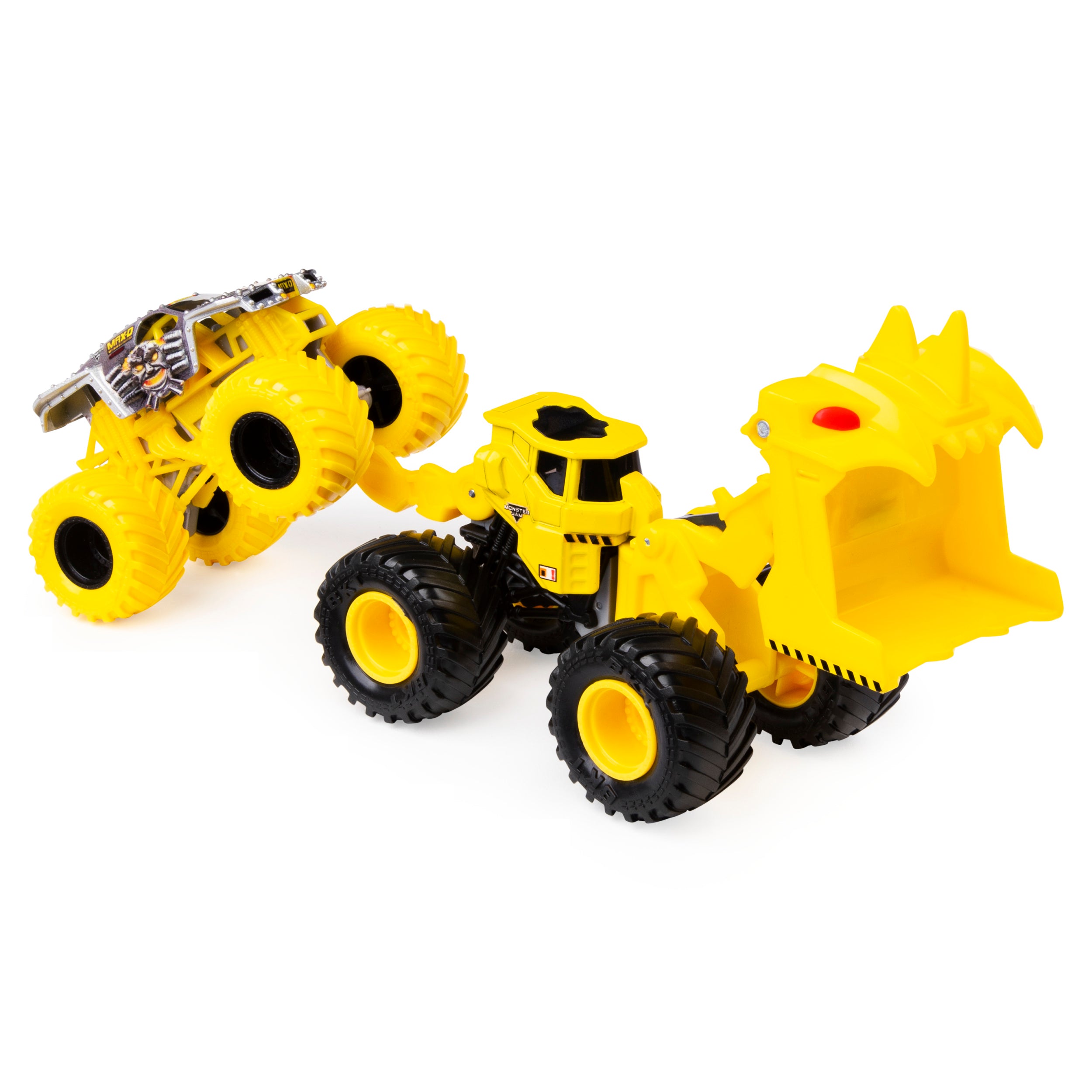 Monster Jam, Official Dirt Squad Scooper Monster Truck with Moving Parts, 1:64 Scale Die-Cast Vehicle