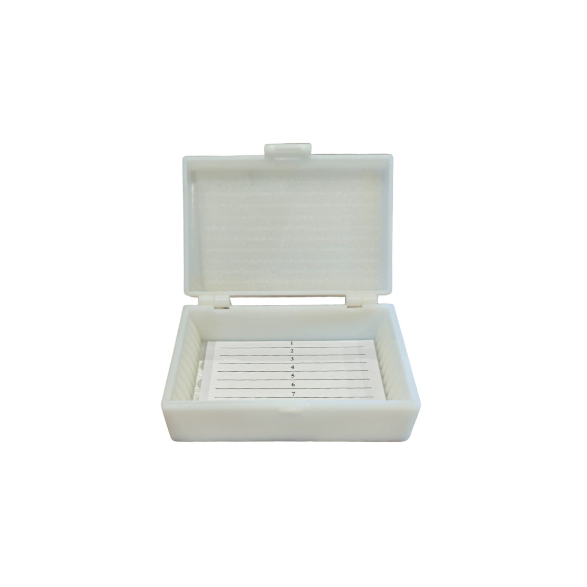 Microscope Storage Box with Index for 10 Slides