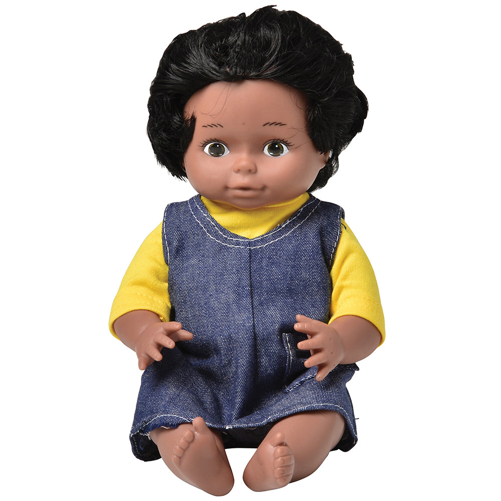 African American Girl 13" Doll