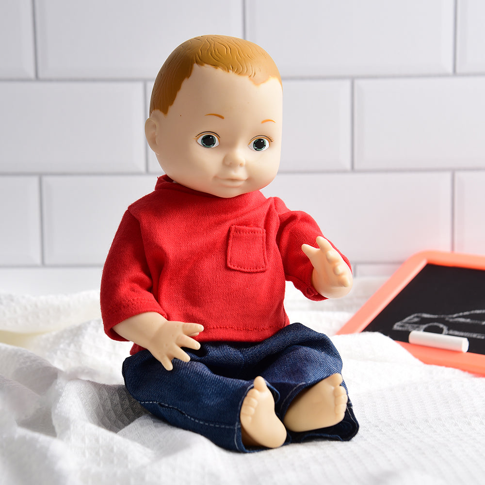 Caucasian Boy 13" Doll