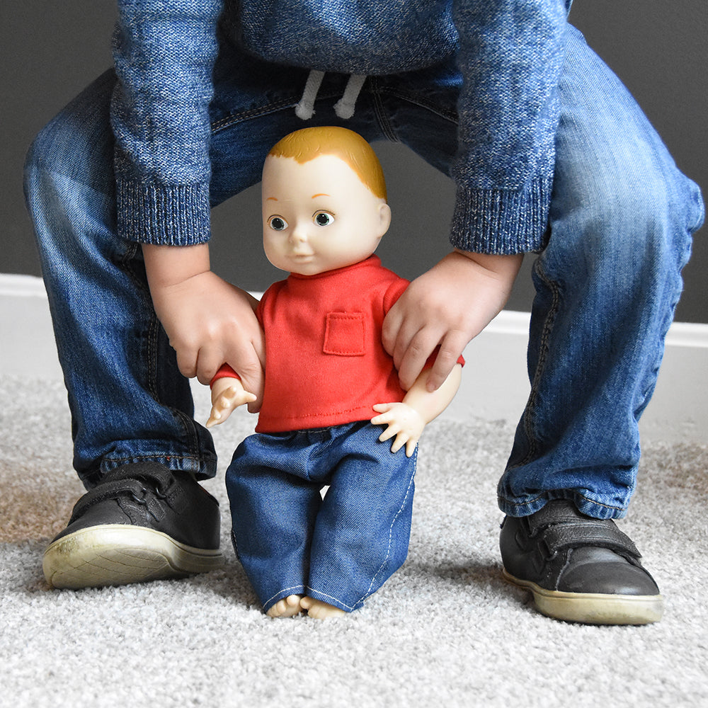 Caucasian Boy 13" Doll