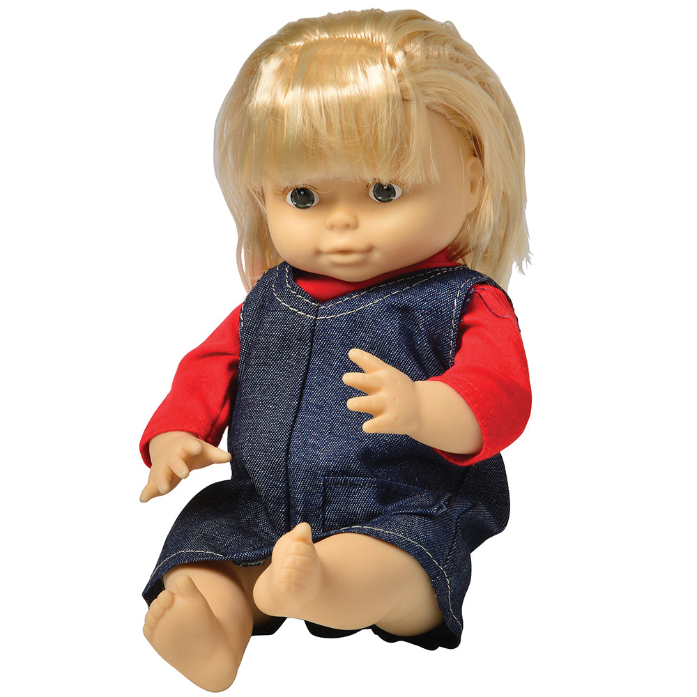 Causasian Girl 13" Doll