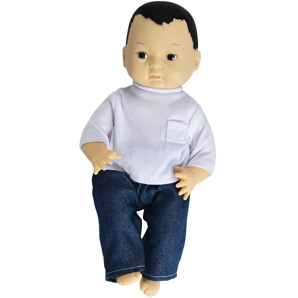 Asian Boy 13" Doll