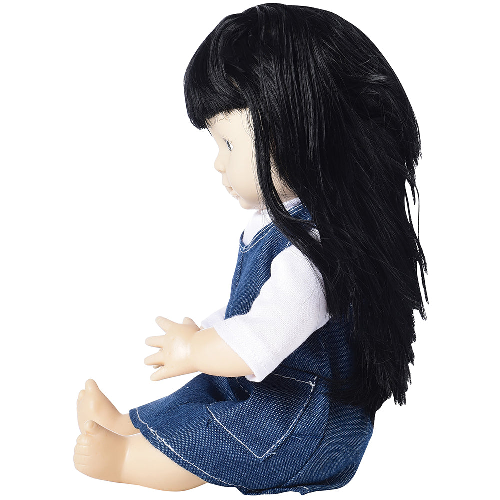Asian Girl 13" Doll