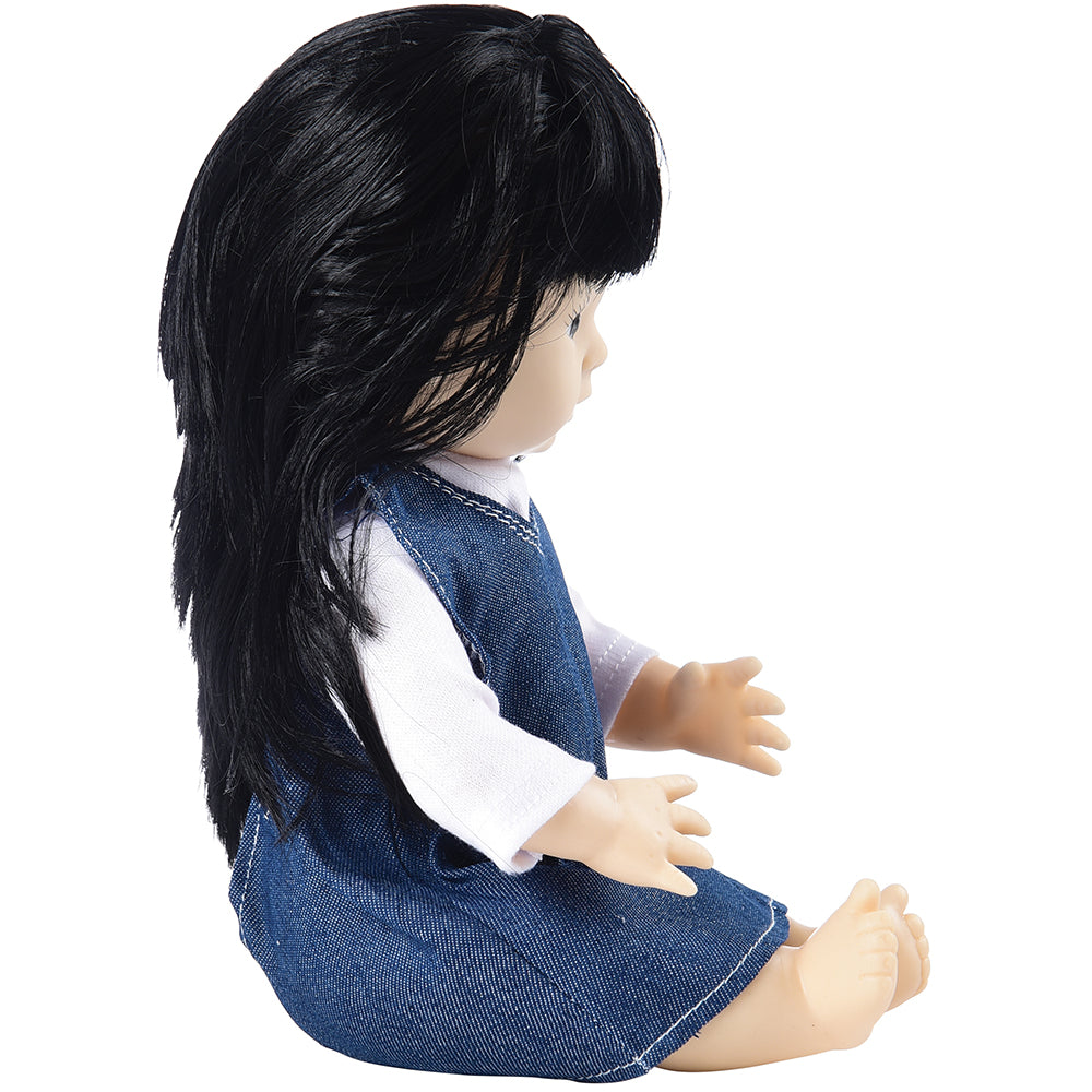 Asian Girl 13" Doll