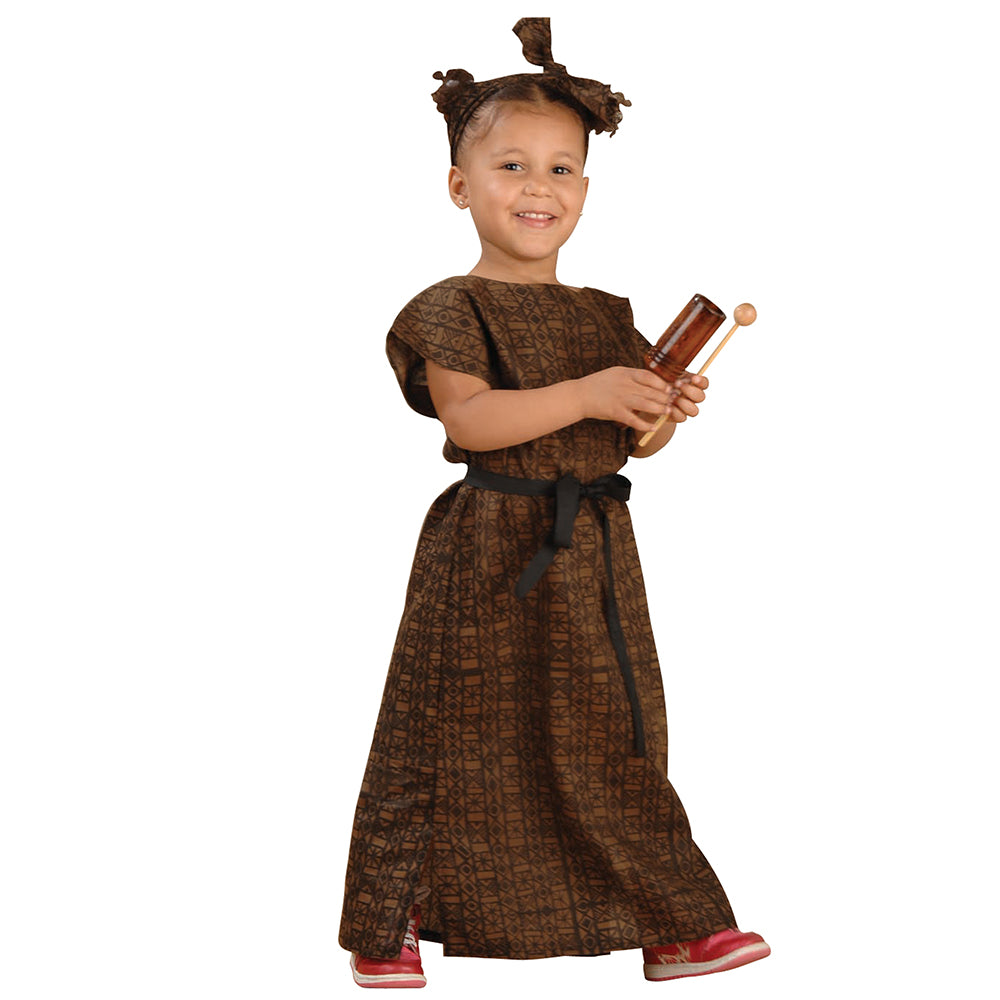 African Girl Ceremonial Clothing